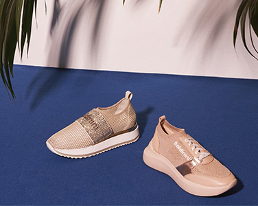  意大利Baldinini 舒適潮流運(yùn)動鞋，飛織彈力面料