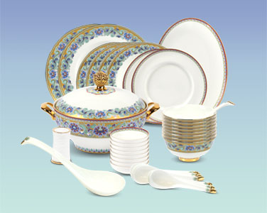 【集賢瓷】8人餐具